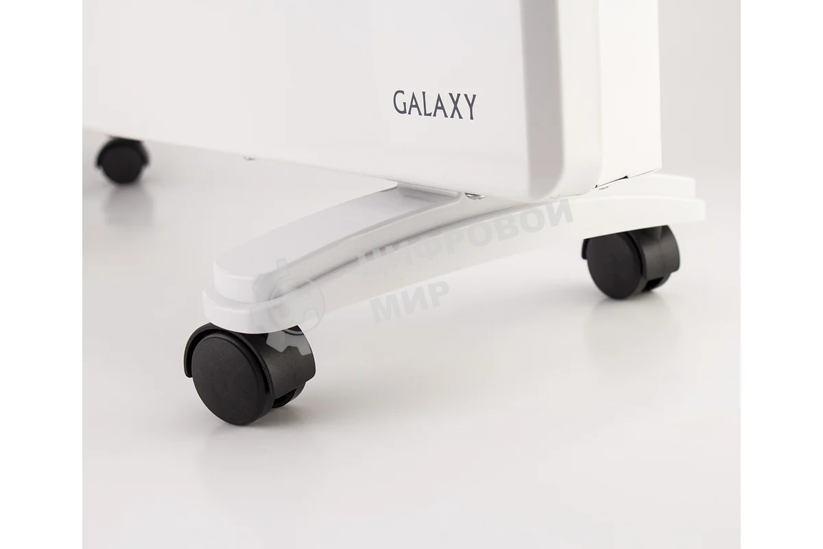 Конвектор электрический Galaxy GL 8226 белый, 1200 Вт, 12 м2, термостат