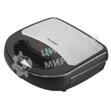 Сэндвичница электрическая Endever Skyline SM-28, черный/стальной, мощность 850 Вт