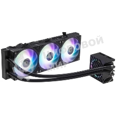 Система жидкостного охлаждения ID-Cooling Dashflow 360 XT Pro ARGb черный 120мм алюминий+медь 2150rpm 32.5db 4-pin 350W