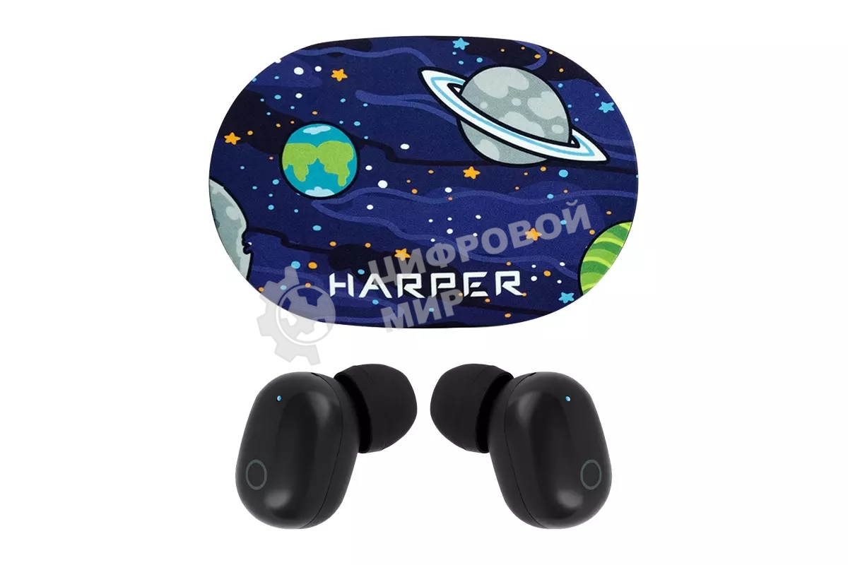 Наушники TWS Harper HB-532 черный, внутриканальные, Bluetooth, до 3.5 ч