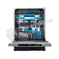 Встраиваемая посудомоечная машина Korting KDI 60340, серый, 59.8 см, 14 компл., 49 дБ, класс A++