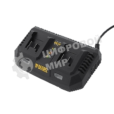 Устройство зарядное для аккумуляторов Denzel IBC-18-3.0-2, Li-Ion, 18В, 3,0 А, для двух батарей