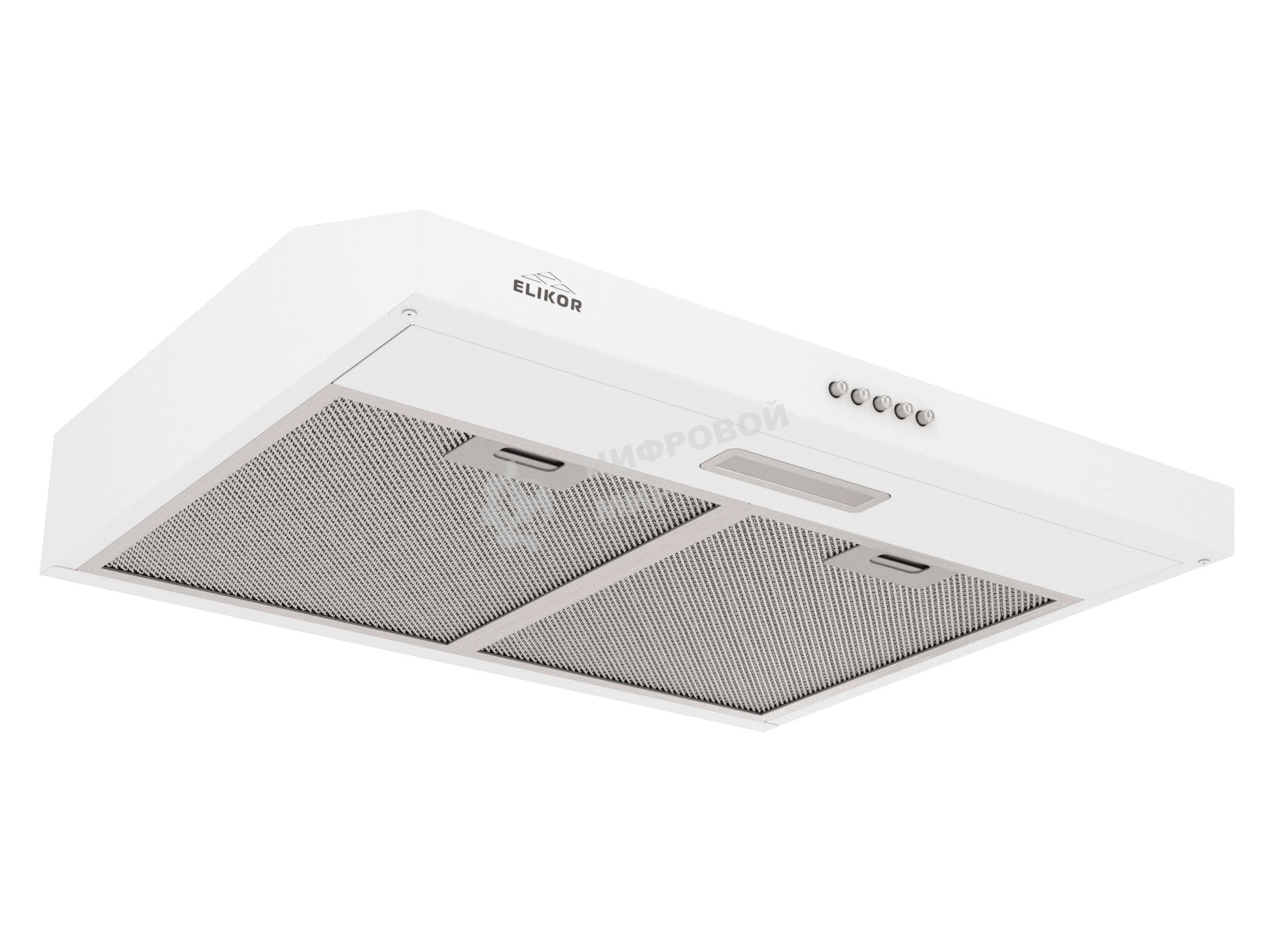 Вытяжка подвесная Elikor ECO WH 60 белая, 59.5 см, 400 куб. м/ч, 55 дБ