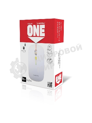 Мышь беспроводная Dual BT+USB с зарядкой Smartbuy X31 белая (SBM731DW) /100.  