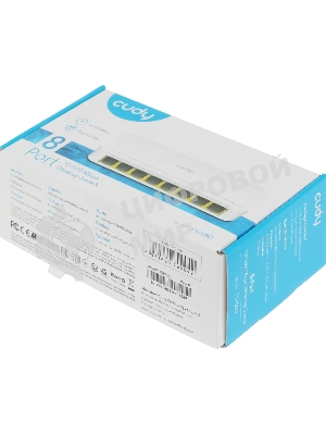 Коммутатор Cudy FS108D, 8×100 Мбит/с