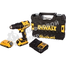 Аккумуляторная безударная бесщеточная дрель - шуруповерт XR DeWalt DCD777D2T-QW