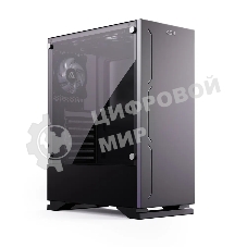 Компьютерный корпус ABR Robin I (1хUSB 3.0, 2хUSB 2.0, HD Audio, 3xRGb Fan, ATX, Micro-ATX)