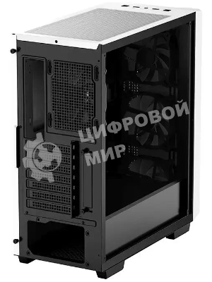 Компьютерный корпус Deepcool CC560 V2 белый без БП ATX 4x120мм 1xUSB 2.0 1xUSB 3.0 audio bott PSU