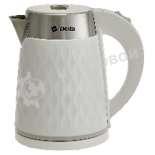 Чайник электрический DELTA DL-1111 белый