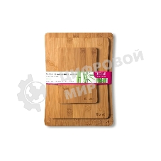 Доска разделочная TalleR TR-52216 набор 3 пр. Материал: бамбук