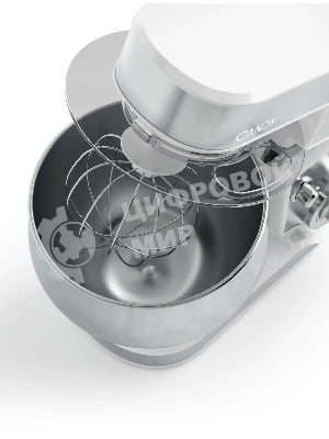 Миксер планетарный Candy CM-501 900Вт серебристый/белый