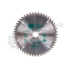 Пильный диск по дереву Сибртех, ф160 х 20 мм, 48 зуба + кольцо 20/16