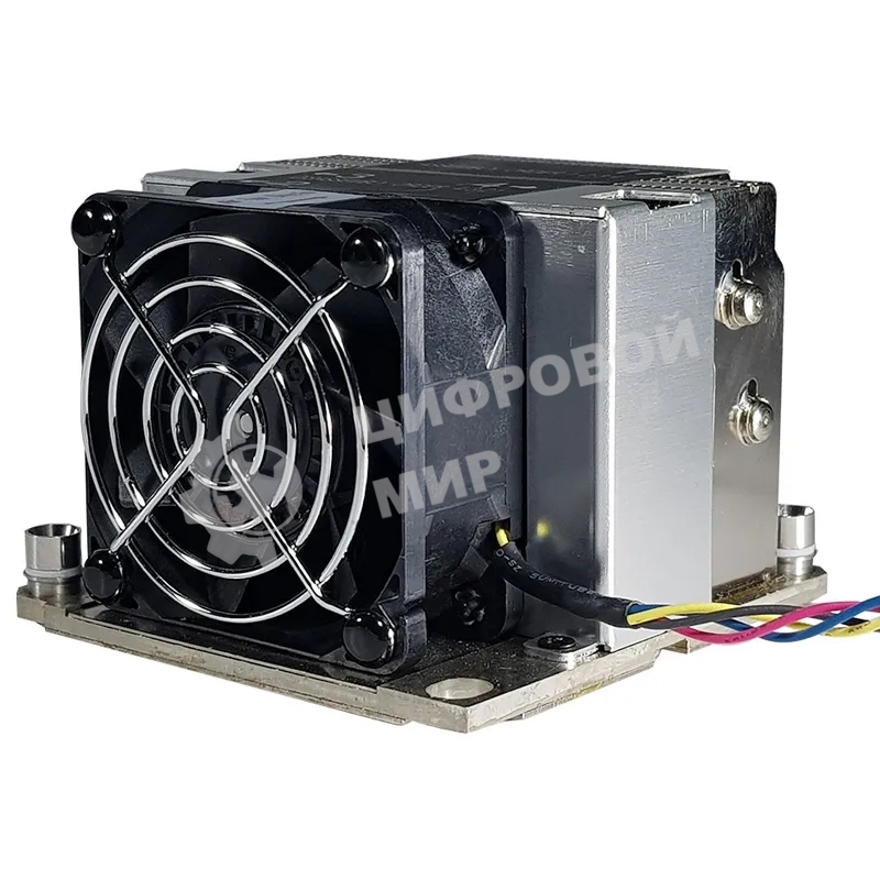 Кулер серверный Ablecom ACL-S20210 черный, 60 мм, алюминий/медь, 8400 об/мин, 52 дБ, 4 pin, 140 Вт, 64 мм