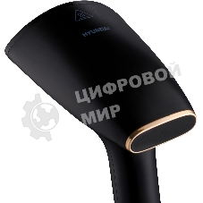 Отпариватель Hyundai H-HS01820 черный/золотистый, 1800 Вт, 35 г/мин, 0.3 л