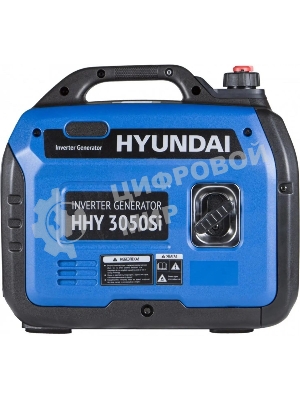 Электрогенератор бензиновый инверторный Hyundai HHY 3050Si, 3.3 кВт, 59 дБ, 22 кг