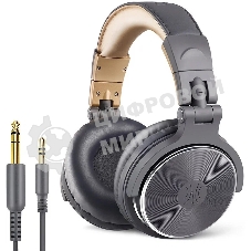 Гарнитура OneOdio Studio Pro 10 серый, проводная, 3.5 мм