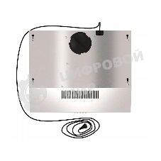 Вытяжка подвесная Elikor ECO XS 50 серебристая, 49.5 см, 400 куб. м/ч, 55 дБ