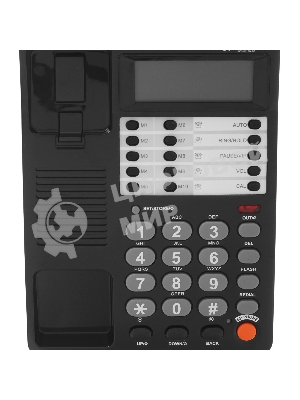 Телефон проводной Ritmix RT-495 черный