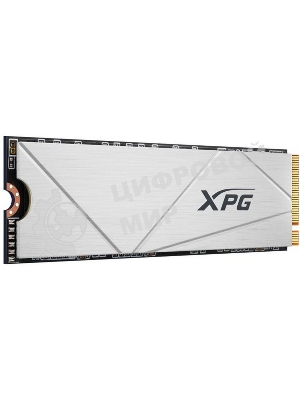 Накопитель SSD ADATA XPG GAMMIX S60, 2Tb, PCIe 4.0 x4, M.2 2280, NVMe, R/W 5000/4200, с радиатором