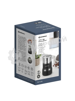 Кофемолка Eurostek ECG-9002 350 Вт, 50 гр, черный