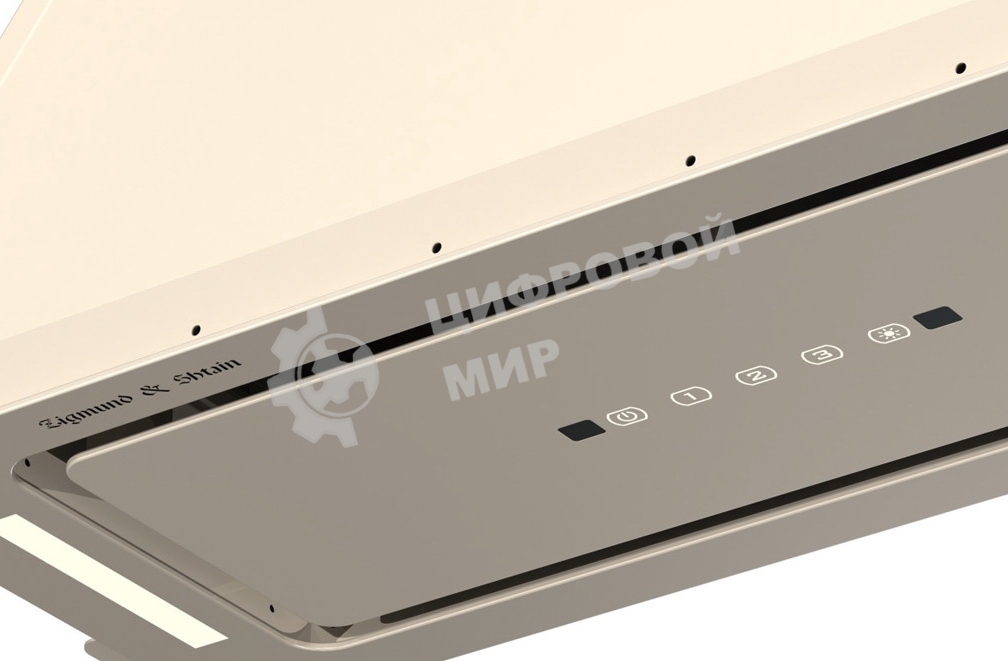 Вытяжка встраиваемая Zigmund & Shtain K 014.7 X бежевый, 72 см, 1100 куб. м/ч, 62 дБ