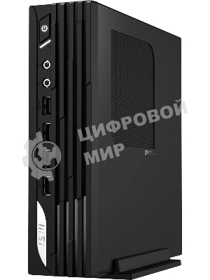 Мини ПК MSI PRO DP21 13M-607RU Intel Pentium G7400(3.7Ghz)/4096Mb/128PCISSDGb/noDVD/Int:Intel Graphics/BT/WiFi/war 1y/1.27kg/черный/noOS + no KB+M (9S6-B0A421-1215)