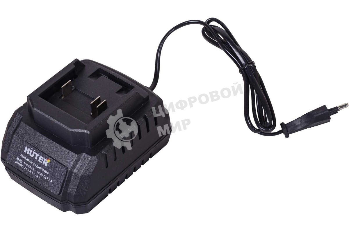 Снегоуборщик аккумуляторный Huter SGC 20-Li желтый