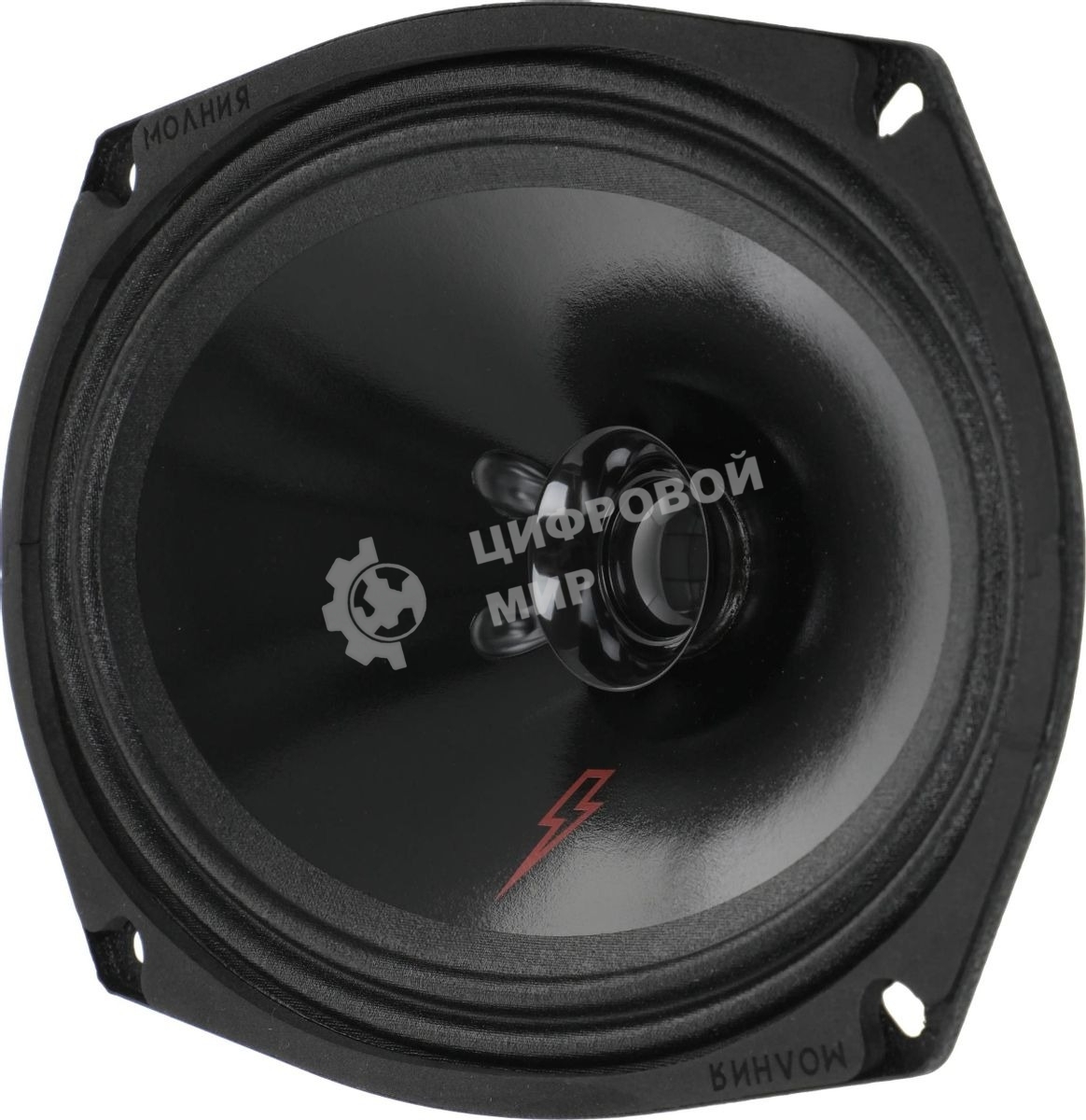 Колонки автомобильные Ural Молния АС-МЛ69 (без решетки) 200Вт 94дБ 4Ом 15x23см (6x9дюйм) (ком.:2кол.) широкополосные однополосные