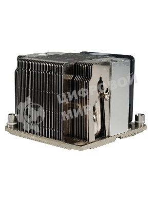 Кулер серверный Ablecom ACL-S20210 черный, 60 мм, алюминий/медь, 8400 об/мин, 52 дБ, 4 pin, 140 Вт, 64 мм