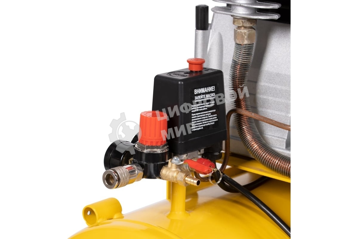 Компрессор воздушный ременной масляный Ballu BCB-100-440 желтый