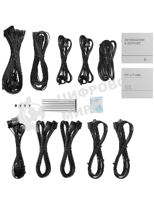 Блок питания Deepcool/GamerStorm PQ1200G (ATX 3.1, 1200W, Full Cable Management, PWM 120мм fan, 80 PLUS GOLD, Active PFC + Half Bridge + DC/DC, Full Japanese Capasitors, Gen5 PCIe) RET