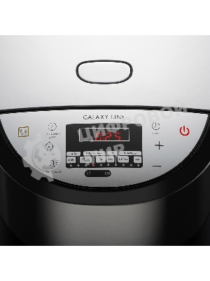 Мультиварка Galaxy Line GL 2648 серый, индукционная, объем 4 л, 1350 Вт, 11 программм