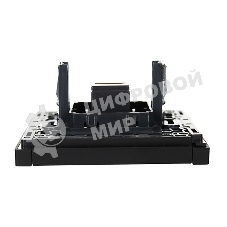 Розетка HDMI IEK FORTE&PIANO FP140 черный