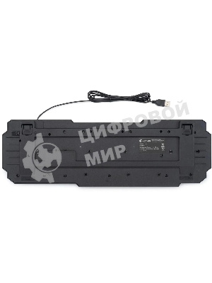 Клавиатура Oklick 750G Frost War проводная, USB Type-A, чёрный