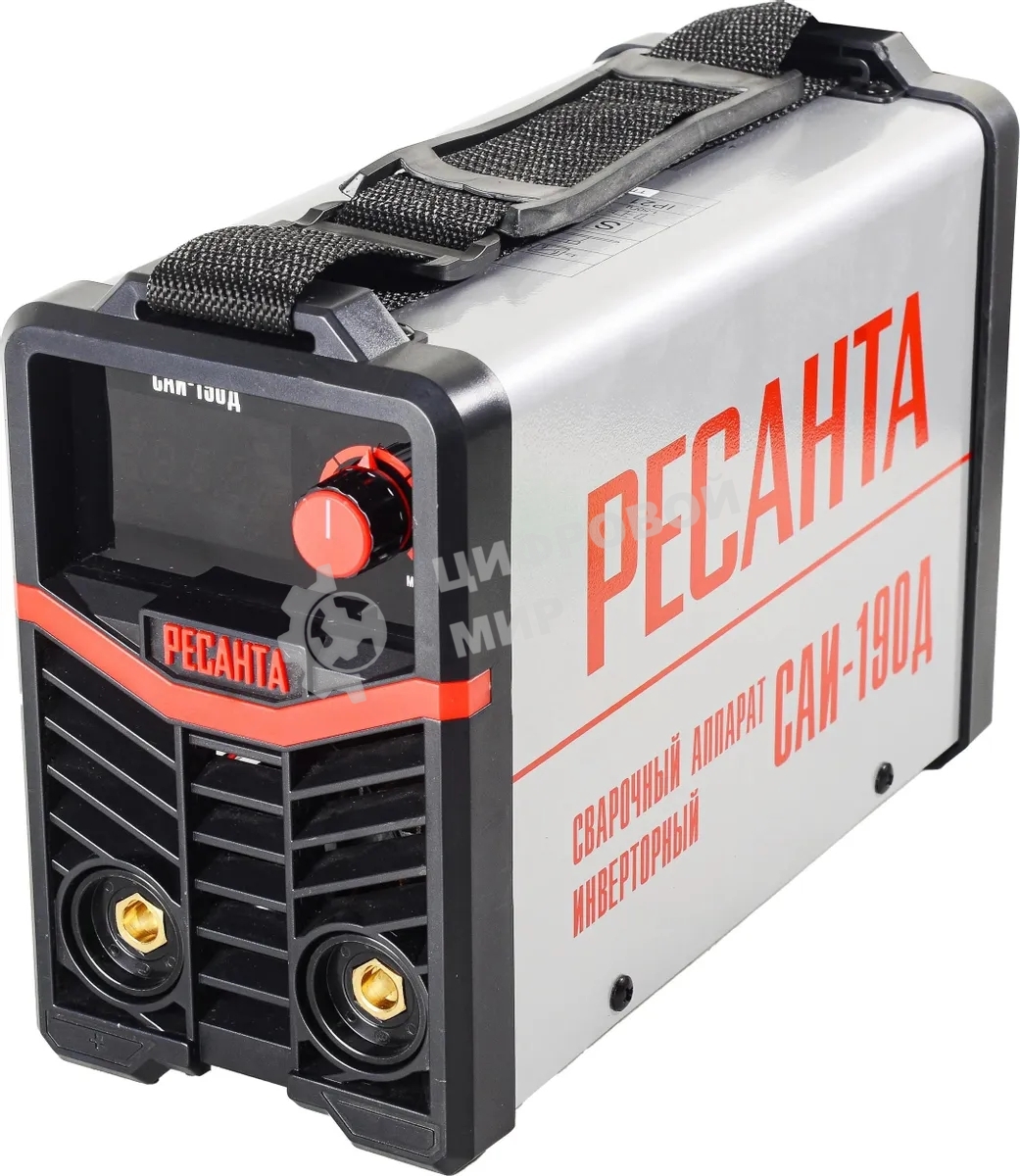 Сварочный аппарат Ресанта САИ-190Д инвертор ММА/TIG 7.2кВт