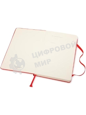 Блокнот Moleskine CLASSIC MM710R Pocket 90x140 мм, 192 страниц, линейка, твердая обложка, красный