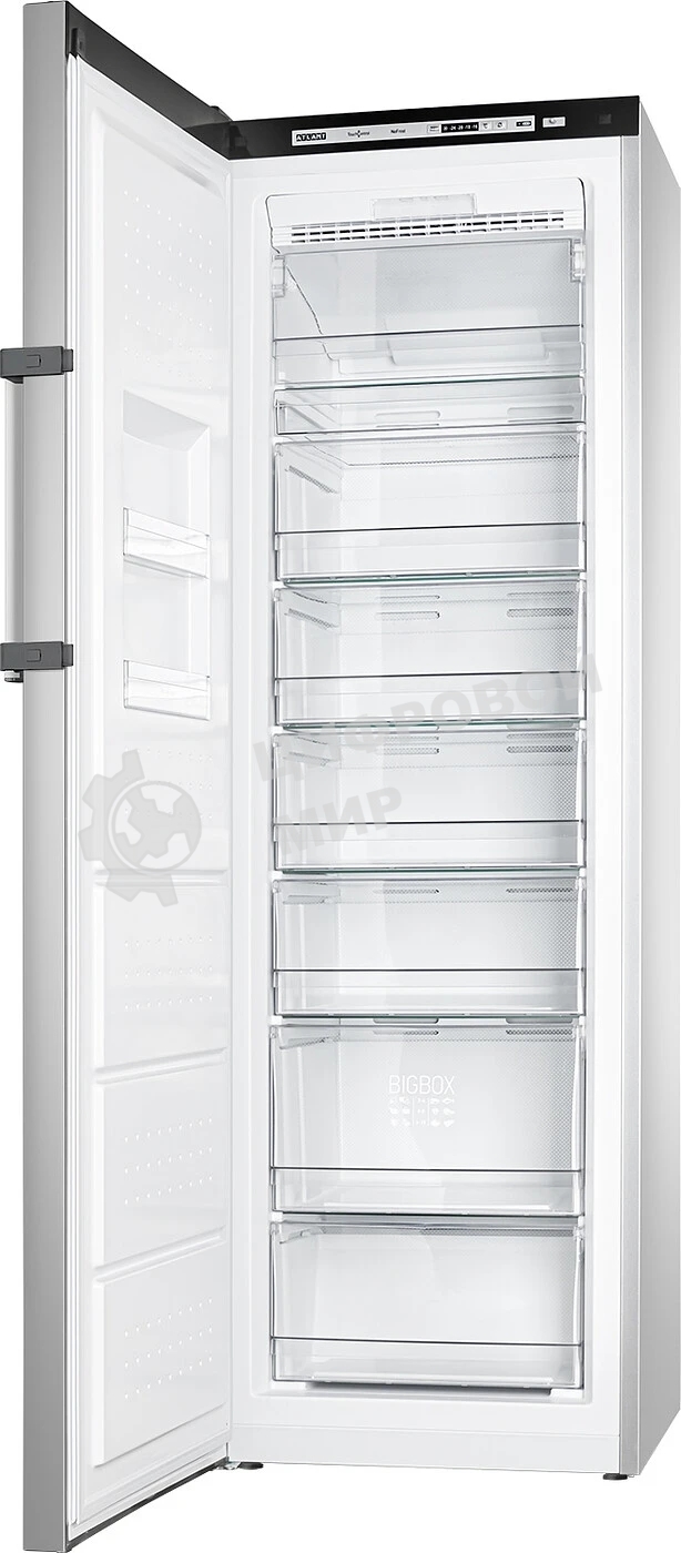 Морозильная камера Atlant 7606-182 N, серебристый, 278л, 7 ящкиов