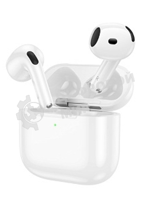 Наушники TWS Hoco EW85 белый, вкладыши, Bluetooth, до 4 ч.