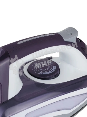 Утюг BBK ISE-2404 фиолетовый, 2400 Вт, 40 г/мин, 140 г/мин, 440 мл