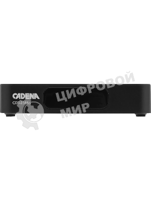 Приставка для цифрового ТВ Cadena CDT-2388S черный, DVB-T2, DVB-T, HDMI, USB 2.0