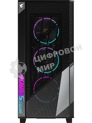 Компьютерный корпус Gigabyte AORUS AС500G черный без БП ATX 4x120мм 4x140мм 2xUSB 3.0 1xUSB3.1 audio bott PSU