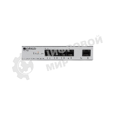Коммутатор Unmanaged Switch 4x1000Base-T PoE, 1x1000Base-T, PoE Budget 60W, Long-range PoE up to 250m, metal case