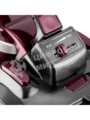 Пылесос BRAYER BR4211 черный/бордовый, 400/2200 Вт, уборка сухая, пылесборник контейнер, 3 л