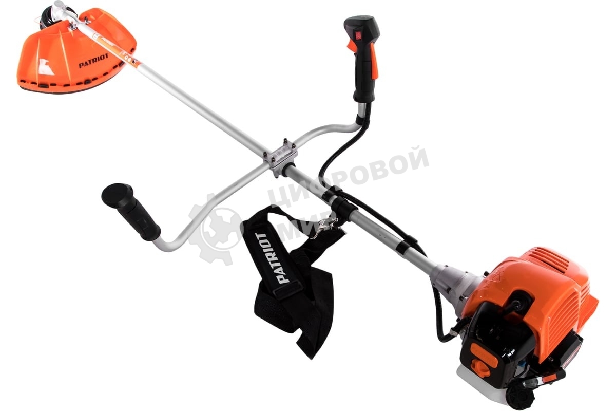 Триммер бензиновый Patriot PT 553 (1+1) 1840Вт 3л.с. реж.эл.:леска/нож