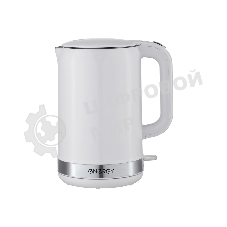 Чайник электрический Energy E-218 белый, диск 1.7 л