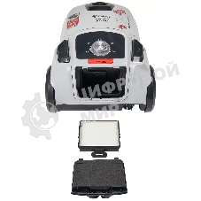 Пылесос IDEAL VC-2000 серый, 450/2000 Вт, уборка сухая, пылесборник мешок 2.3 л