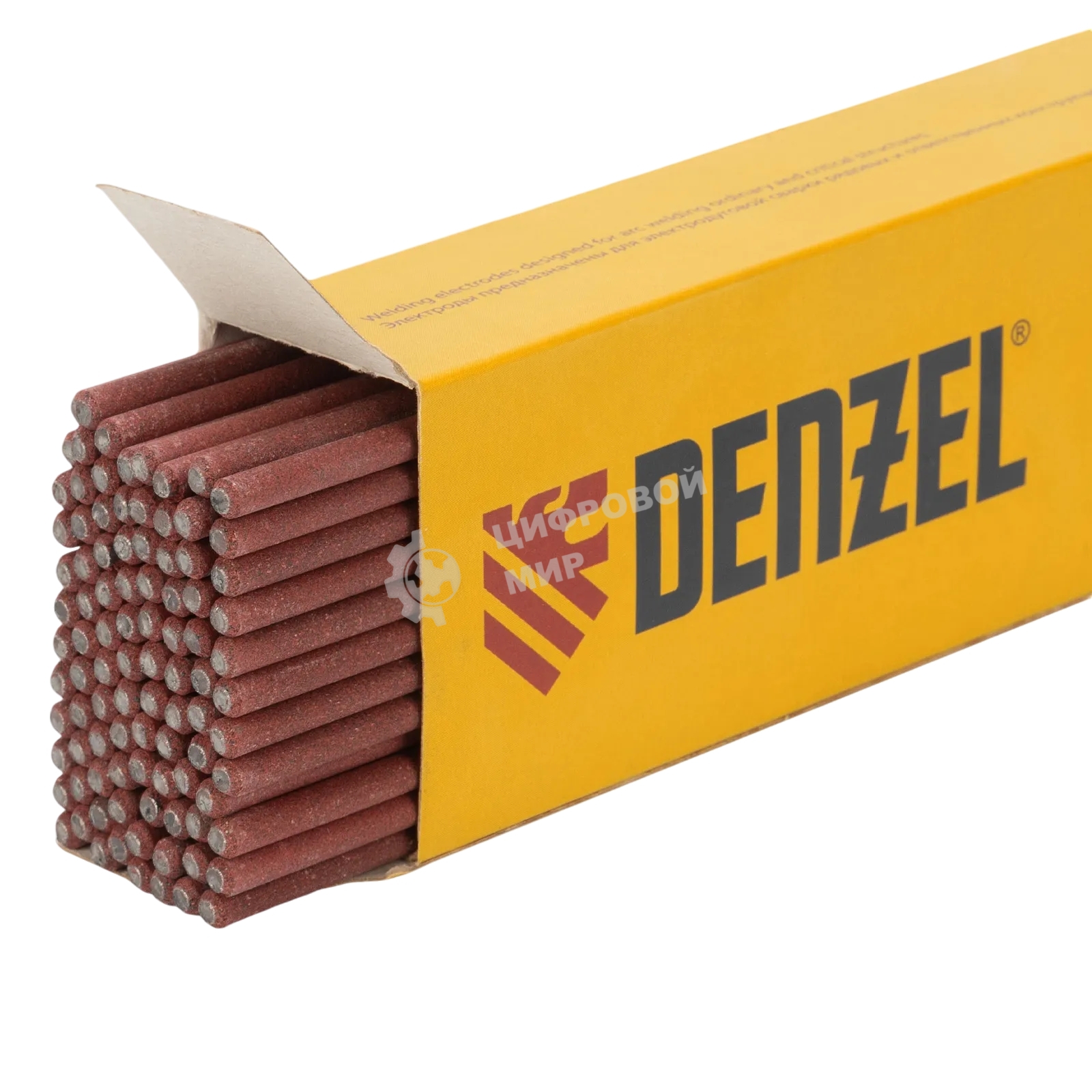 Электроды Denzel DER-46, диам. 3 мм, 2,5 кг., рутиловое покрытие