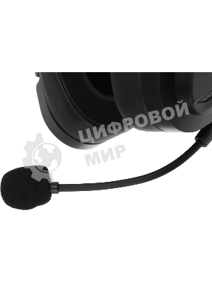 Гарнитура проводная с микрофоном A4Tech Bloody G570 черный/серый 2м мониторные USB оголовье (G570 USB/BLACK + GREY)