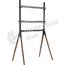 Подставка для телевизора Cactus CS-ST1247BKWN черный/орех, 49