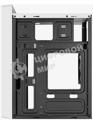 Корпус mATX AeroCool CS-109-G-WT-v1 4711099472383 белый, без БП, USB 3.0, 2*USB 2.0, HD Audio